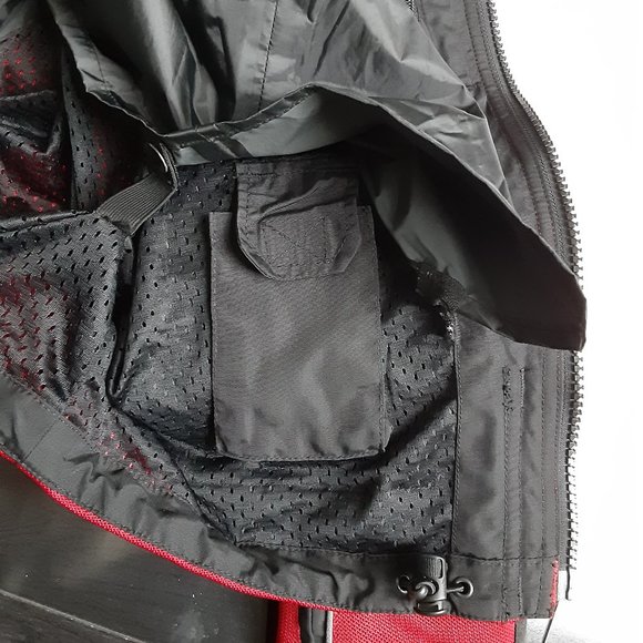 MotoGp Biker Jacket Mens Small Medium Red Motorcycle Dorna Reinforced Padded - Picture 15 of 15